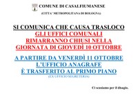 Chiusura uffici comunali