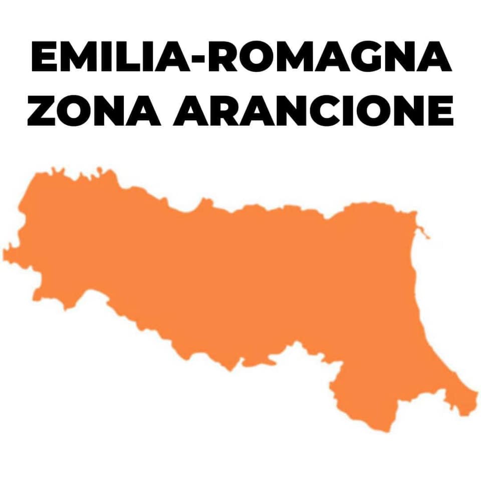 Da lunedì 12 aprile l’Emilia-Romagna tornerà zona arancione.