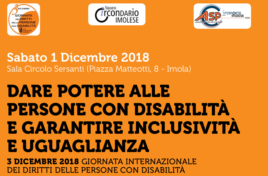 Giornata Internazionale dei diritti delle persone con disabilità