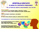 Sportello gratuito di ascolto e supporto psicologico